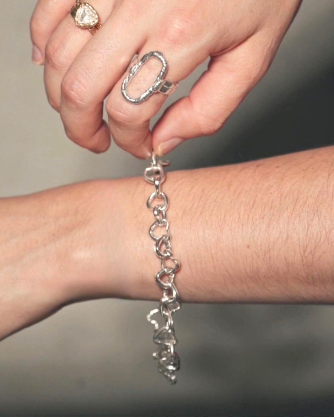 Pulsera Chunky Heart