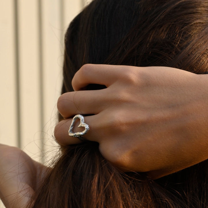 Anillo Infiniti Heart