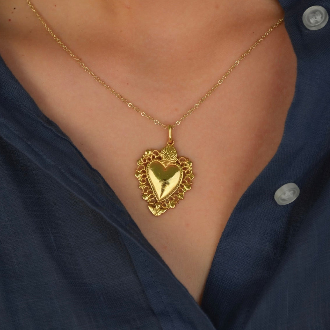 Cadena Colonial Heart