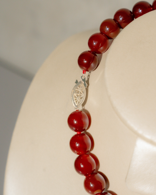 Collar Agata Roja