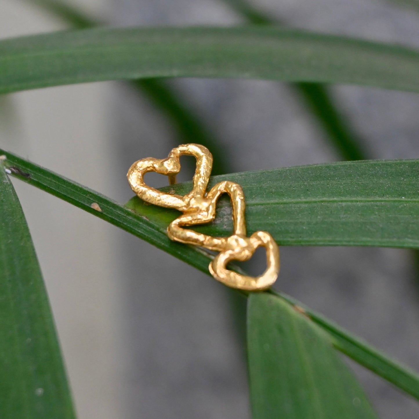 Aretes Infiniti Heart Triple