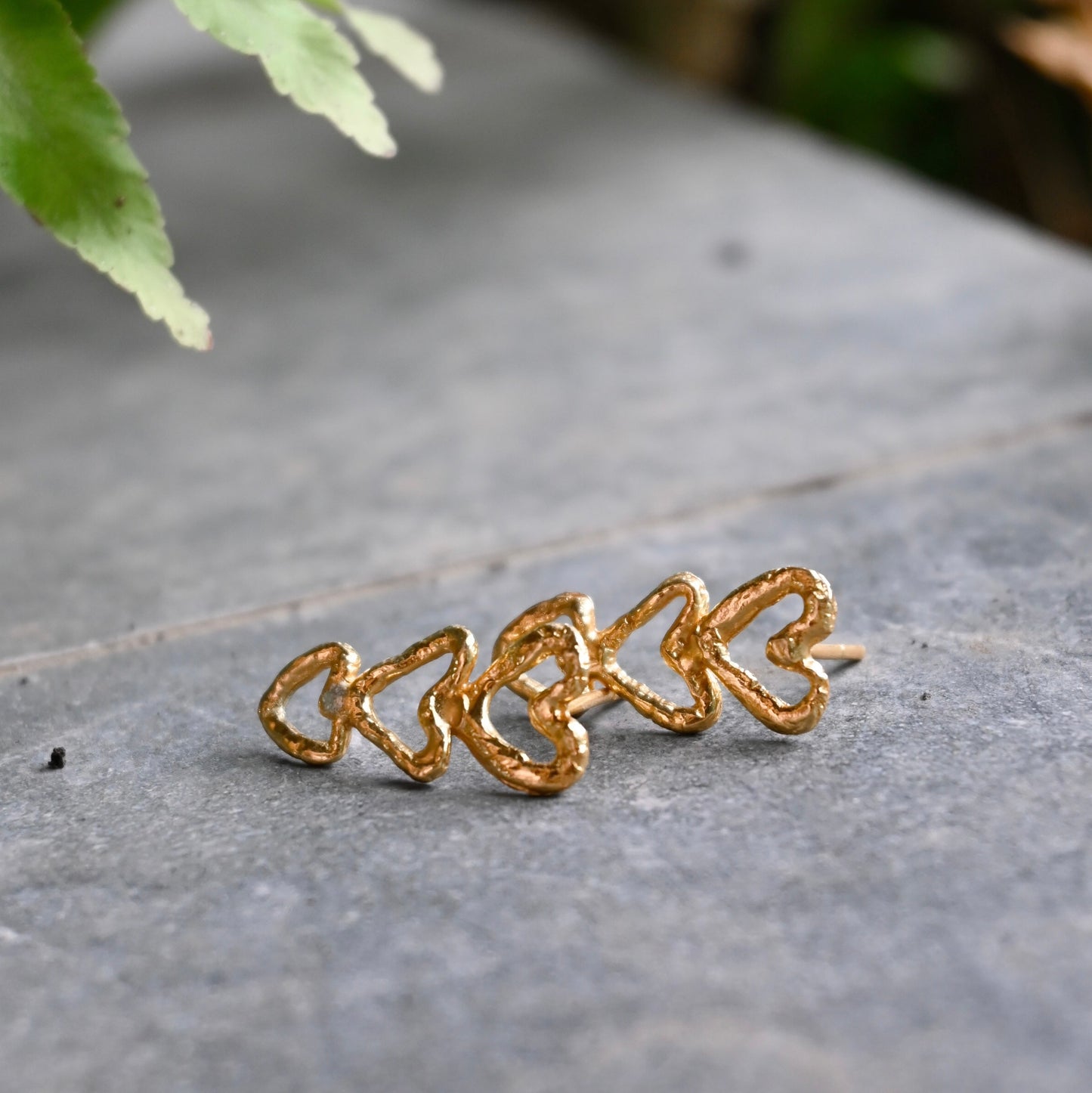 Aretes Infiniti Heart Triple