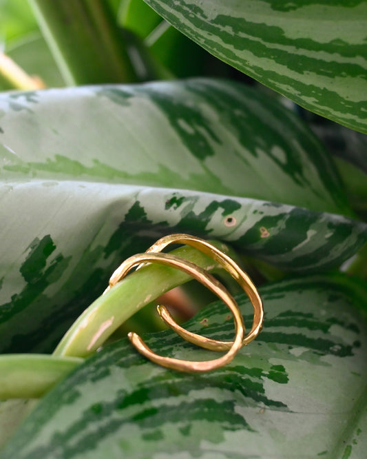 Jarapay Eternal Gold Hoops