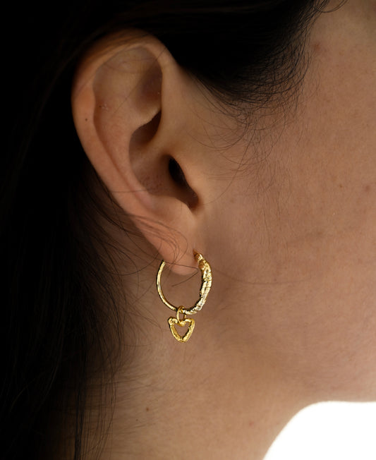 Infiniti Hoop Hearts