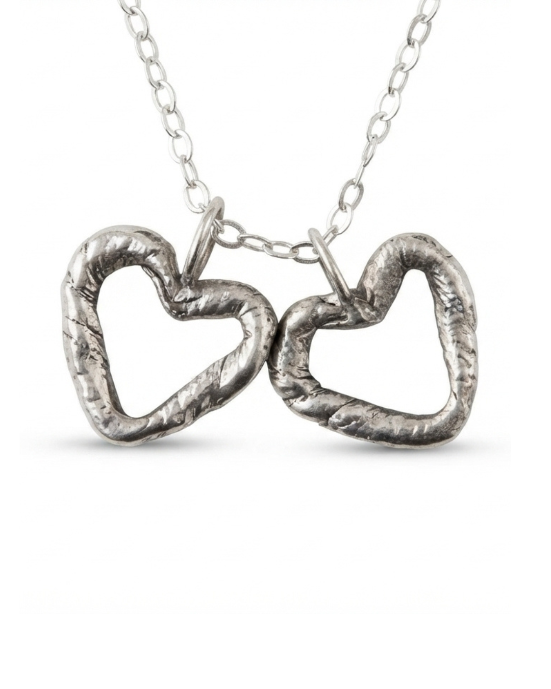 Cadena Infiniti Double Heart