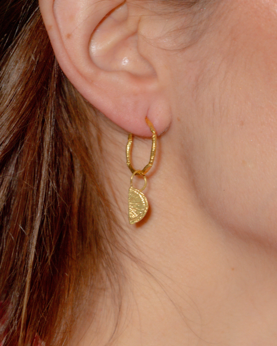 Aretes Lime Hoops