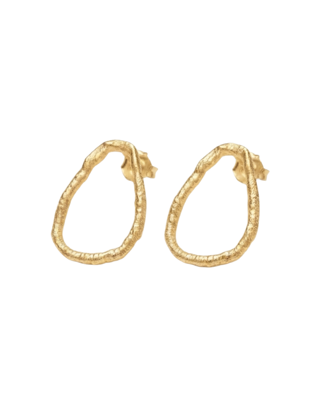 Aretes Oval Infiniti Gold